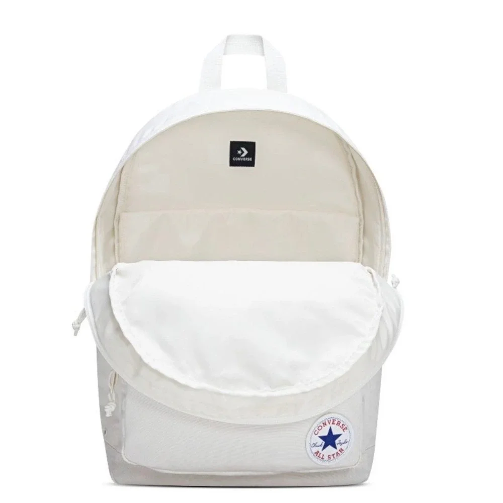Converse 18'' Go 2 Backpack - Off White: Polyester, Water-Resistant